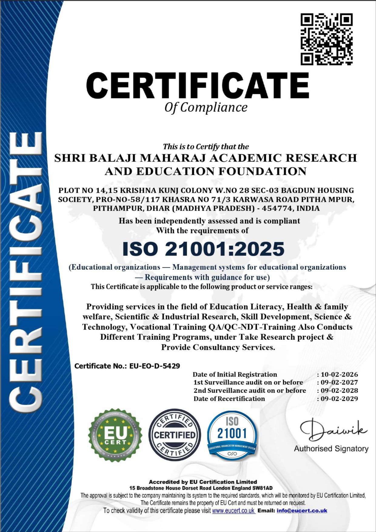 Certificate 4